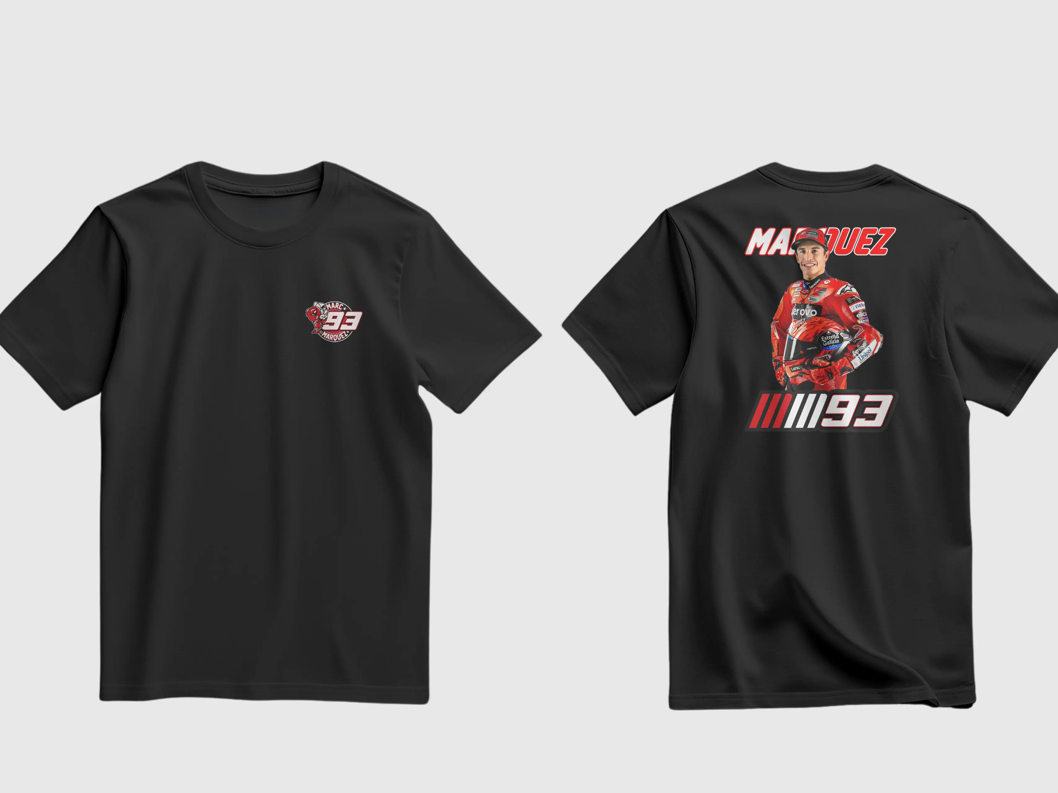MadeDeep Kaos Unik T-shirt Marc Marquez 2025 Terbaru - Distro Baju Keren