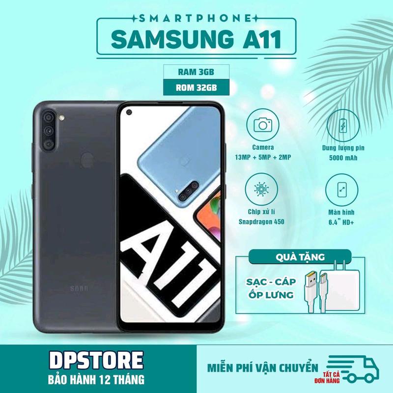 BB: 2ND HAND : Điện Thoại Samsung Galaxy A11 Ram 3/32GB ,Màn Hình Lớn 6.5ind…