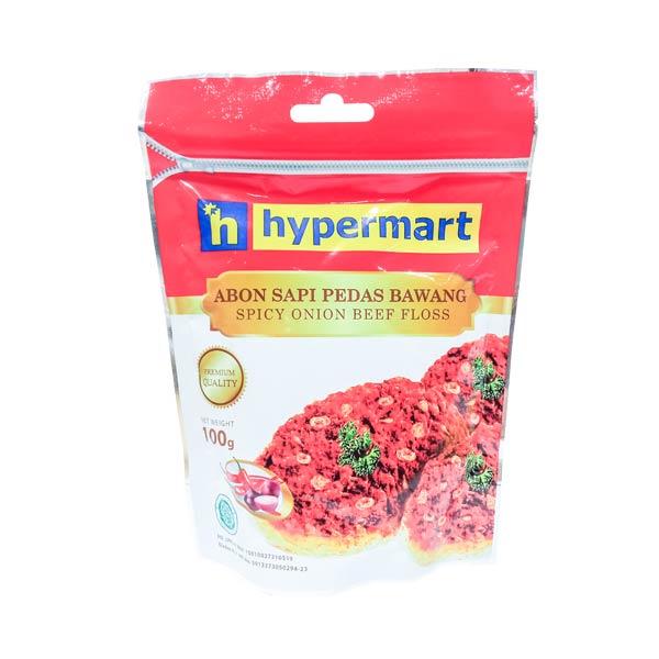 Gambar VALUE PLUS ABON SAPI PEDAS 100G dari Hypermart Pesona Depok Kota Depok Tokopedia