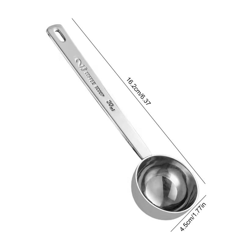 Product Introduction of 【BIG SALE】Coffee Scoop，Stainless Steel Coffee Scoop Measuring Tablespoon and Scooper with Long Handles 31