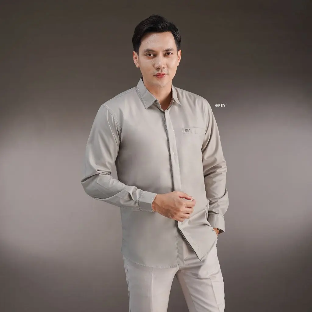 [Koko Lengan Panjang] Gray