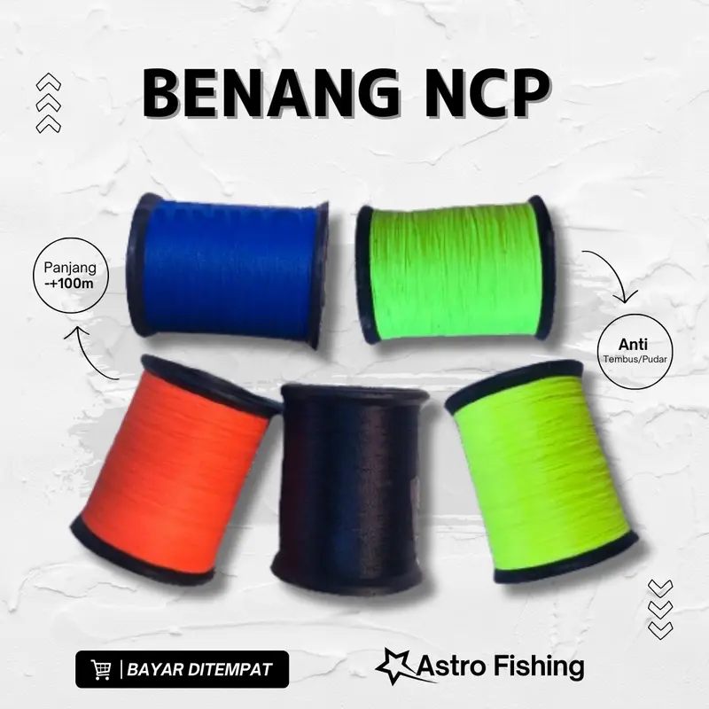 PROMOO!! BENANG NCP SIZE C / BENANG WRAPPING / BENANG LILIT JORAN Gabus 4