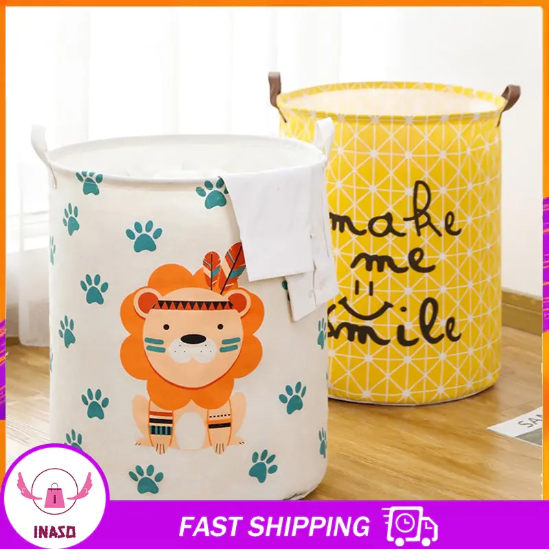 WH - Keranjang Pakaian Tempat Penyimpanan Baju Kotor Serbaguna Laundry Bag
