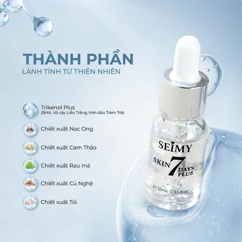 Serum giảm mụn thâm Seimy - Skin 7 Days Plus - 10ml.. 4