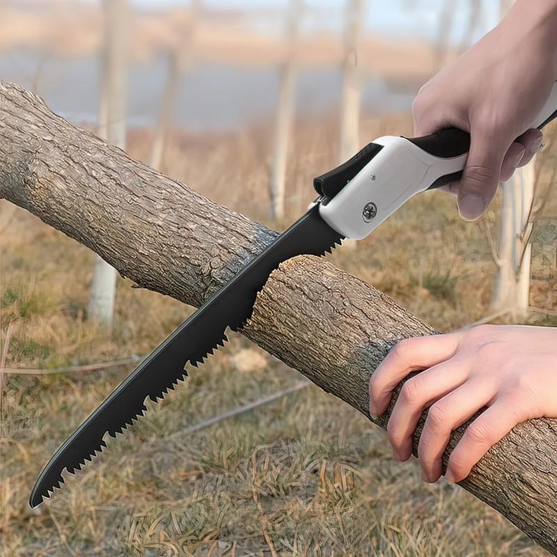 Product Introduction of Gergaji Lipat Portabel Folding Wood Hand Saw GERGAJI POHON GERGAJI KAYU 210mm - 250mm -300mm - Hitam 18
