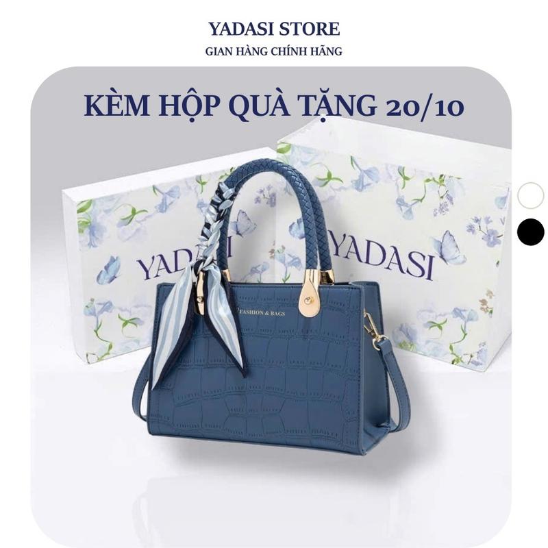 Túi xách nữ đeo chéo 2 quai cầm tay da mềm sang chảnh tặng mẹ trung niên YADASI STORE TX04