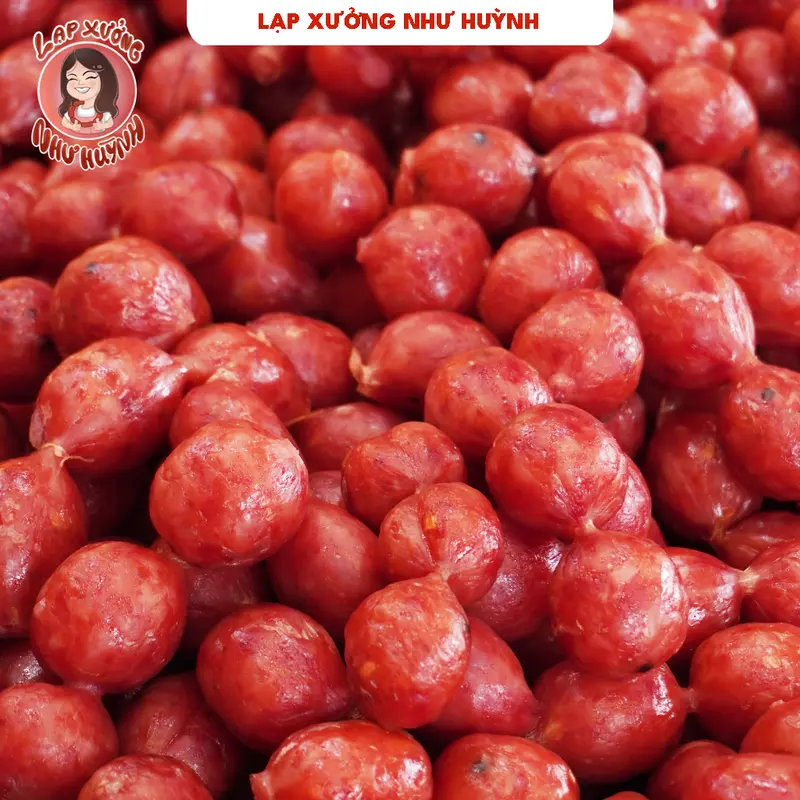 1 KG LẠP XƯỞNG TƯƠI HỒ LÔ Sấy Khô Dẻo 85% Nạc + TẶNG BÁNH PHỒNG SỮA + Đặc Sản Cai Lậy (Tiền Giang), Vị MẶN NGỌT + Đóng Gói Hút Chân Không. Food 2
