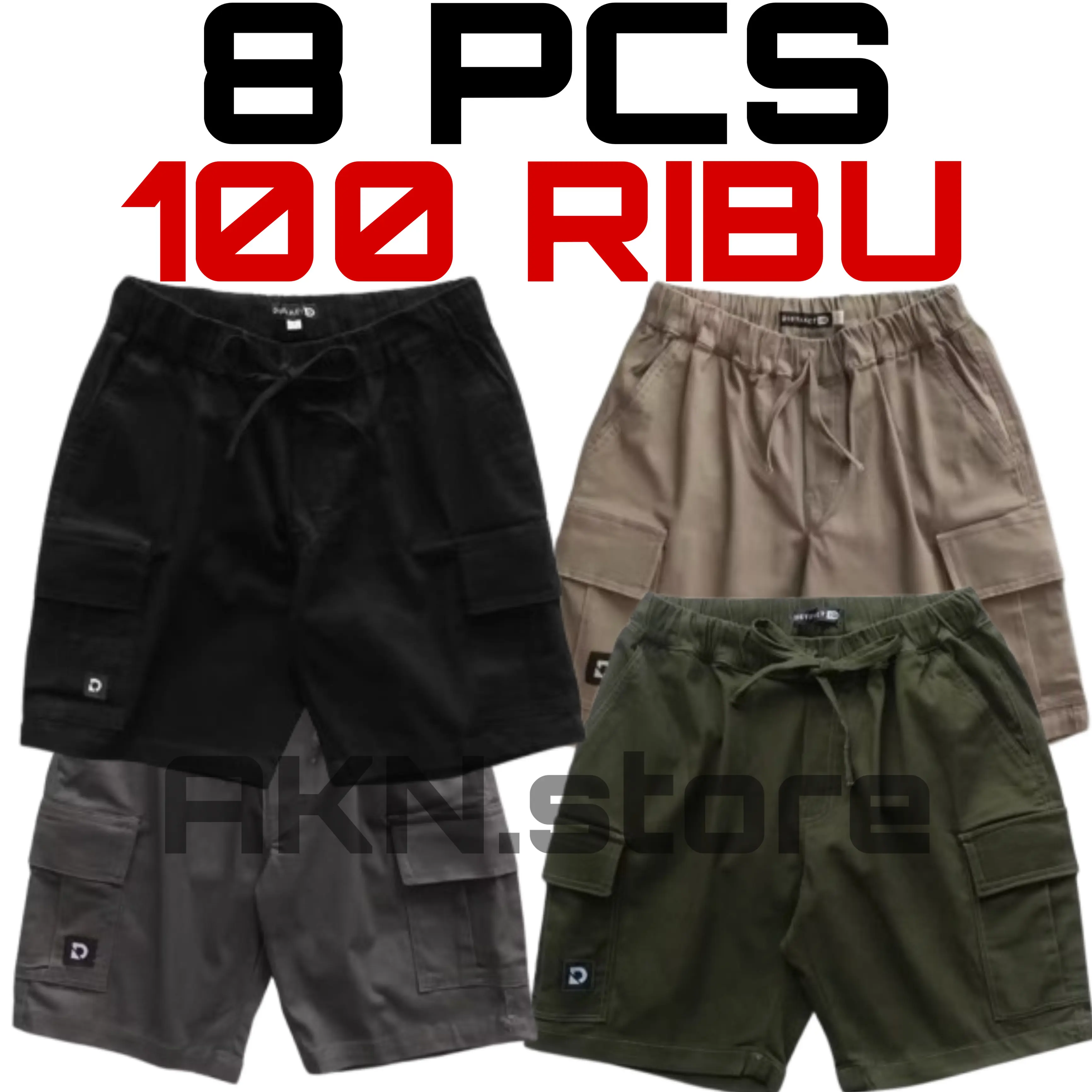 CELANA BOARDSHOT PANTS CARGO CELANA SANTAI KEREN CUMA 100 RIBUAN DAPAT 8 PCS CELANA Shorts Pria Pendek Surfing Dewasa Distro Casual Kain Tebal Katun Nyaman Pantai