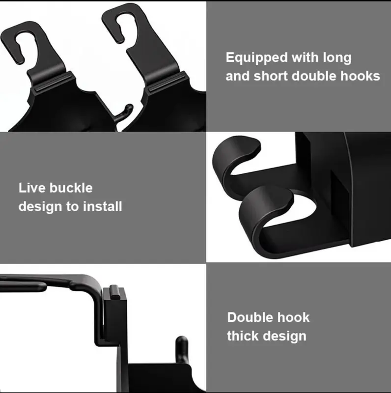 [PROMO] Cup Holder Botol 3 In 1 Tempat Minum || Hanger Kursi Mobil | Gantungan multifungsi || BISA COD 2