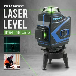 Mesin Self Leveling 16 Line Laser 4D High precision + Remote -312