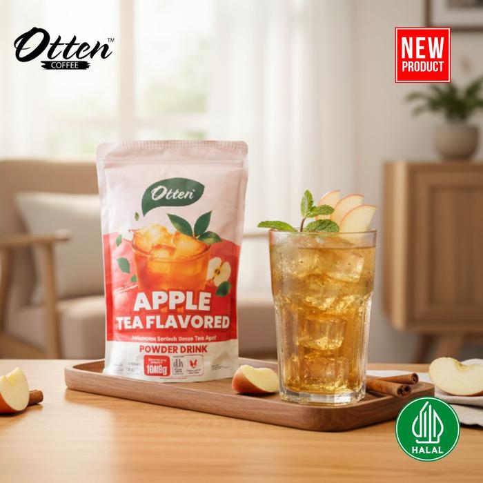 Gambar Otten - Apple Tea Powder Drink / Bubuk Minuman Serbuk Teh Rasa Apel - 1 Kg dari Otten Coffee Kota Administrasi Jakarta Selatan Tokopedia