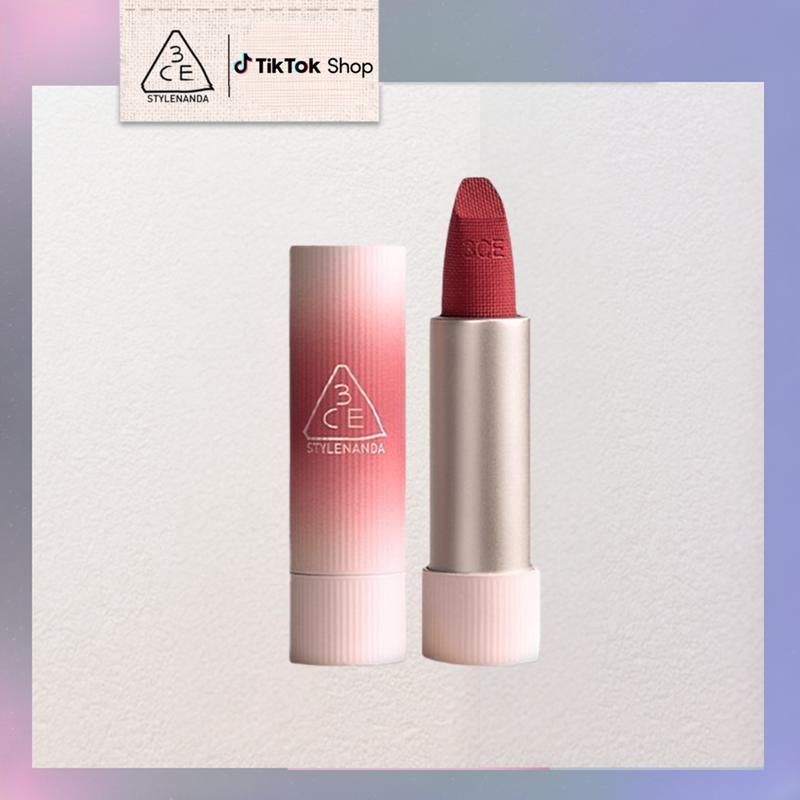 Son len mịn lì nịnh Môi 3CE Cashmerehug Lipstick