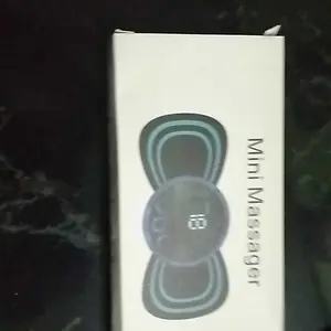 Alat Pijat Elektrik Mini Portable Rechargeable USB Terapi Otot Leher Pinggang Tubuh