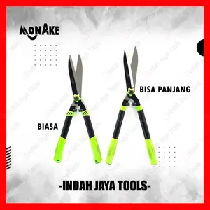 MONAKE Gunting Rumput Besar - Gunting Pagar Tanaman Dahan Bunga Daun Taman Berkebun