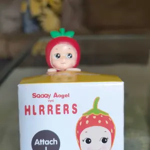 Ukuran kecil 2 inci Sonny Angel Hippers Decorative Mini Figure - Blind Box Harvest Series Fruit and Vegetable & Animal Tempekan Hand Phone - Mobil, Toy