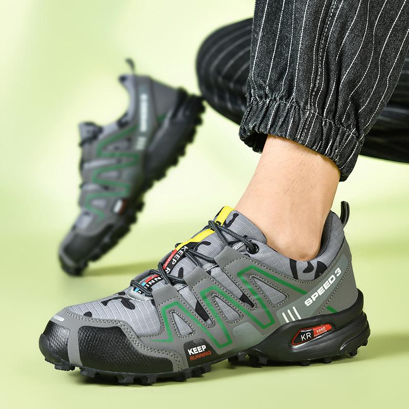 Product Introduction of Men's Climbing Trekking Shoes Men Casual Shoes Breathable Wading Sneakers Men Non-Slip Outdoor Hiking Shoes Plus Size 39-48 4