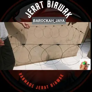 JERAT BIAWAK/ JEBAKAN BIAWAK/ PERANGKAP GARANGAN SERO LASUN MACAN AKAR