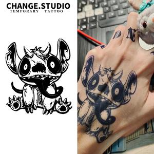 รอยสักซีรีส์ตะเข็บ รอยสักชั่วคราว ติดทนนาน 15 วัน กันน้ำและกันรอยขีดข่วน สติ๊กเกอร์รอยสัก