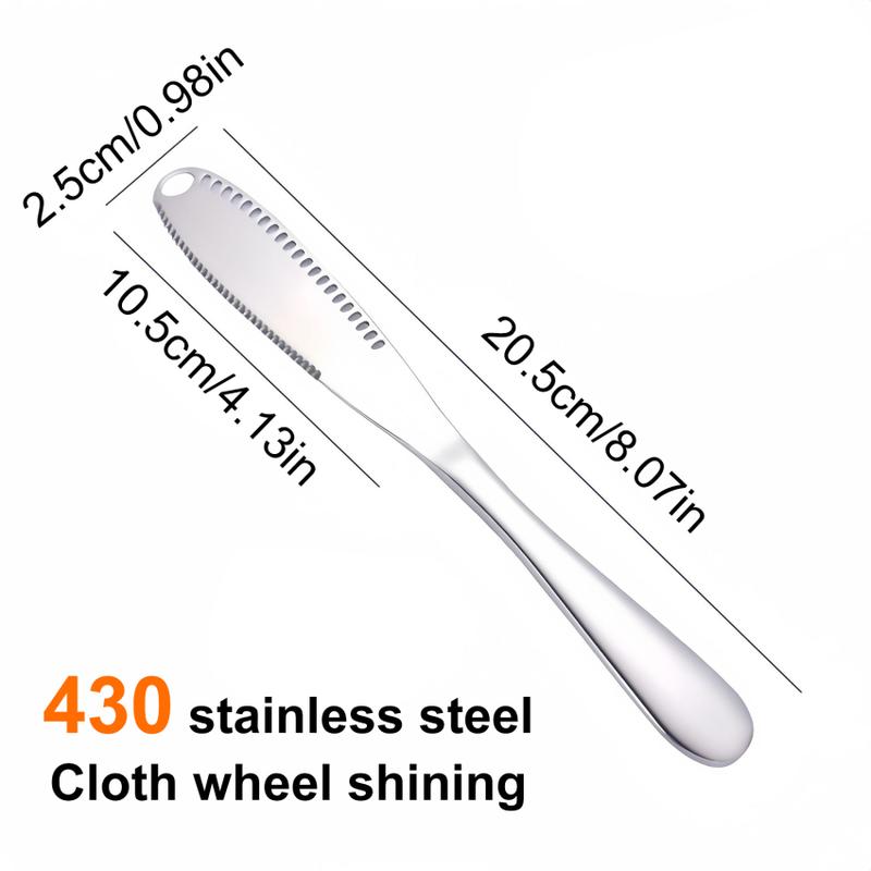 Product Introduction of 3 in 1 Stainless Steel Butter Spreader, Butter  Kitchen Gadgets cuchillo de mantequilla butter 67