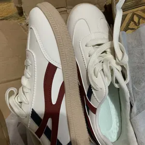 Sneakers DX-2 | Sepatu Casual Wanita | White Red Edition | Fashion Daily Look