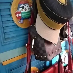 Zuniko Living | Gantungan Baju Belakang Pintu 5 Kait Tanpa Paku | Hanger Serbaguna Baju Tas Topi