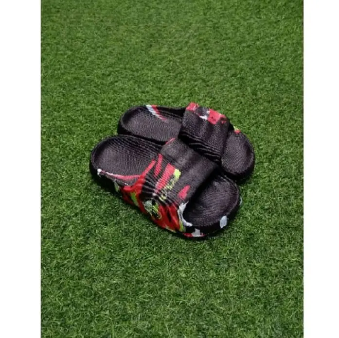 SANDAL ANAK COWOK TERBARU SANDAL LAKI-LAKI SELOP LORENG SLIP ON RINGAN LENTUR 6