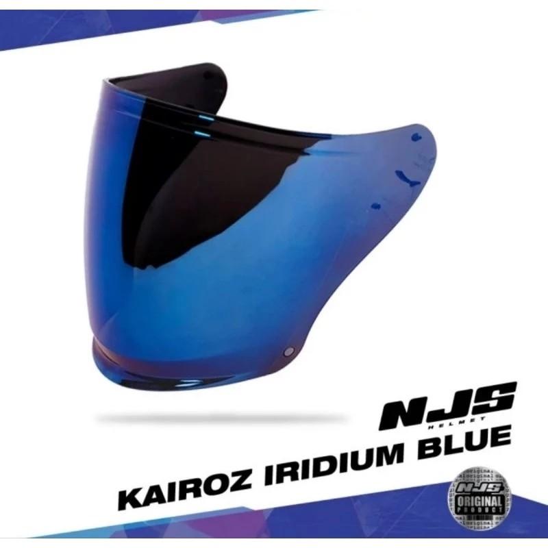 Product Introduction of Kaca Helm Half Face NJS Khairoz Original Bening Dan Iridium 4