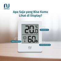 Gambar Notale Hygrometer Thermometer Humidity Meter Alat Ukur Kelembapan Suhu HM270 dari Notaleid Kota Administrasi Jakarta Utara 3 Tokopedia