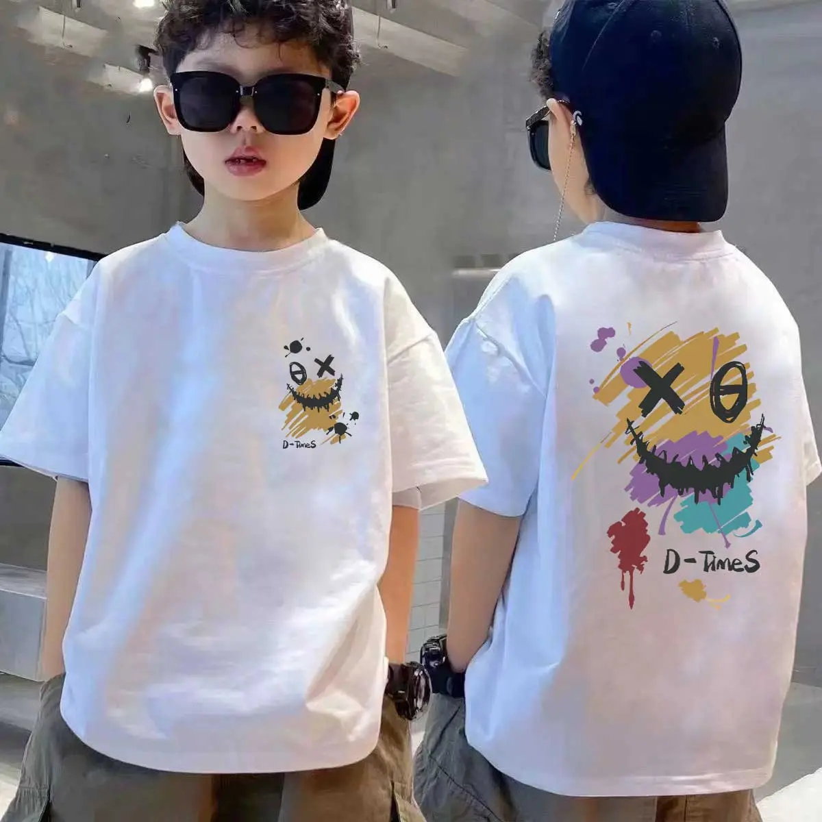 Kaos Anak Laki-Laki dan Perempuan Nasa Idol Kekinian Fashion Reguler Fit K041