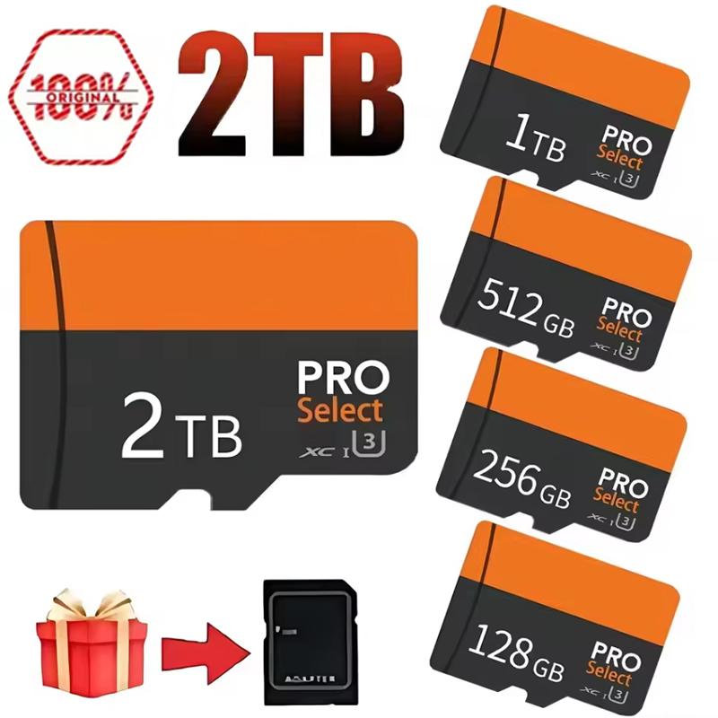 Premium 256GB Micro TF/SD Card U3 32GB 128GB Portable TF Cards 512GB SD Cards…