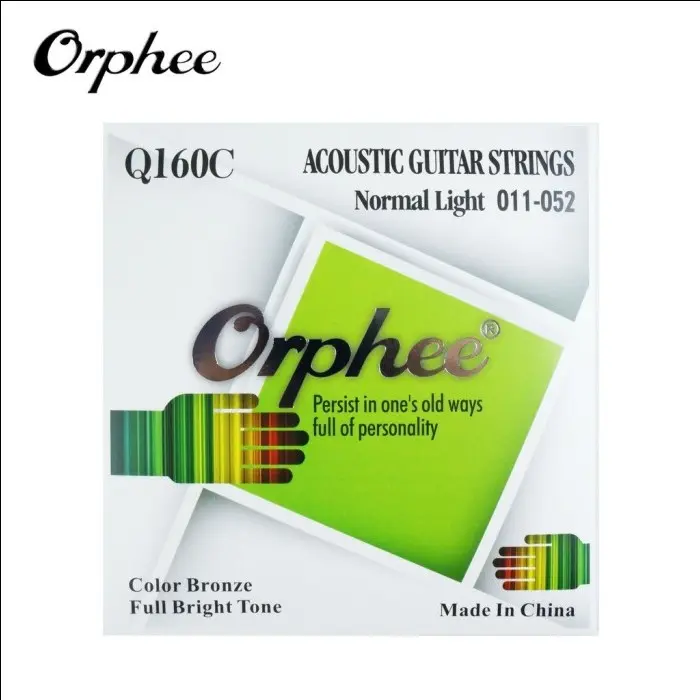 Orphee QA Senar SET Gitar Akustik String Ukuran 9 10 11 12 QA140 QA150 QA160 QA170 Q160S Q160C 6