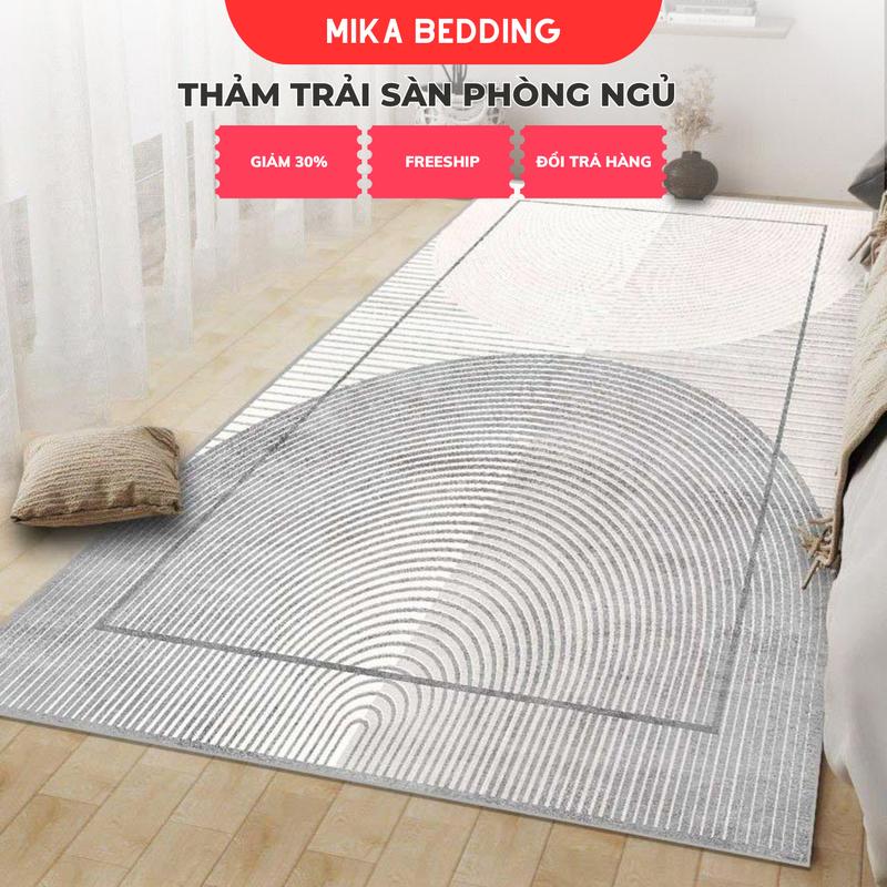 Thảm Bali Kích Thước 80cmx2m - 1m2x1m6 Trải Sàn Phòng Ngủ Decor Chân Giường