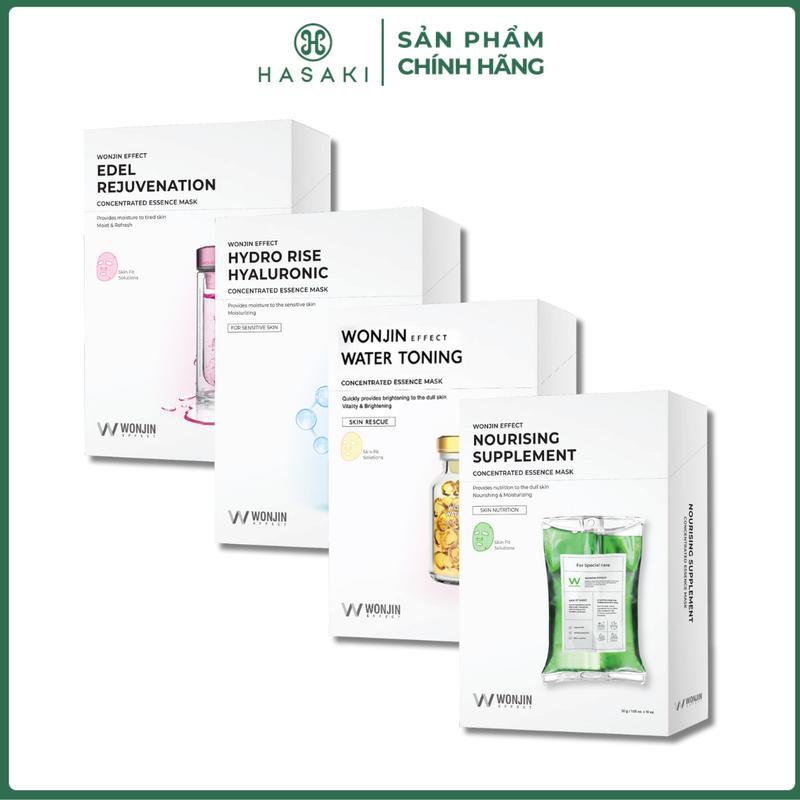 Hộp 10 Miếng Mặt Nạ Wonjin 30g miếng Concentrated Essence Mask | HASAKI BEAUTY