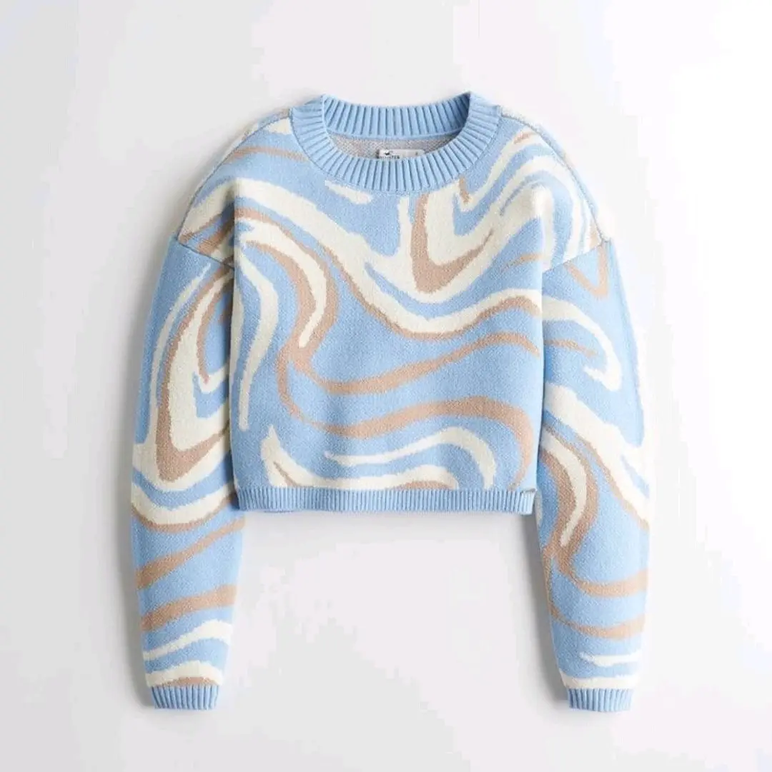 cardigan rajut  Knitwear Tebal Baju Sweater Panjang Outer Atasan Crop Kardigan