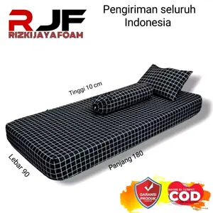 Kasur busa berkualitas bagus anti kempes Ukuran 90×180×10 cmredy semua motip..