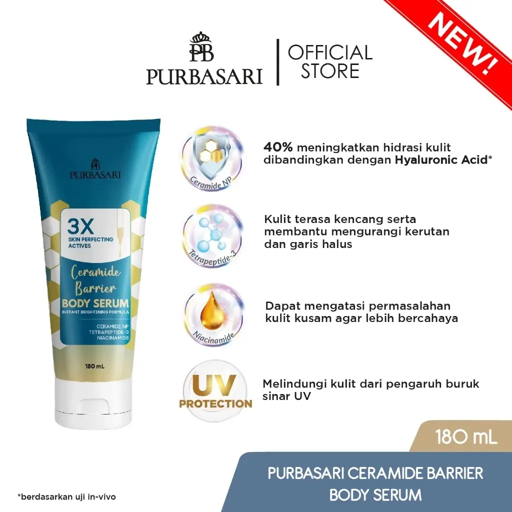 Purbasari Body Serum 180 ml Ceramide Barrier