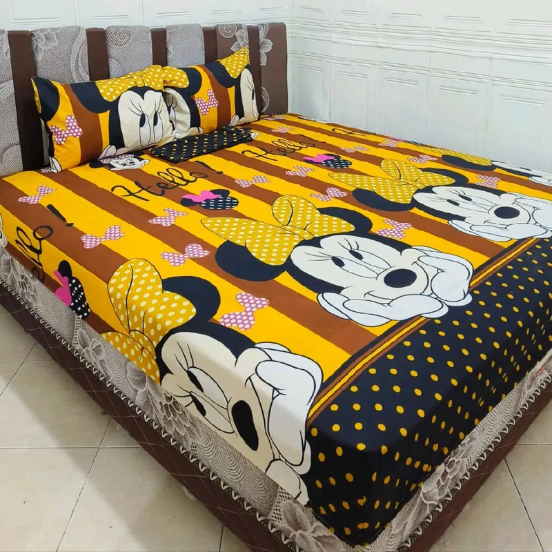 PROMO SPREI ESTETIK TANPA BEDCOVER BEST SELLER UKURAN 120x200 160x200 180x200 4
