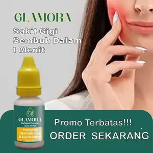 [TERLARIS] GLAMORA - Obat Sakit Gigi dan Nyeri pada Gusi Ampuh Meredakan dalam Waktu 1 Menit