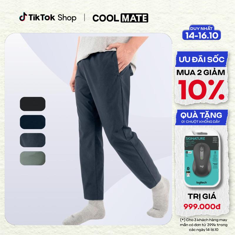 [Chống UV] Quần nam Daily Pants - sợi Sorona, nhuộm Cleandye Menswear - Coolmate