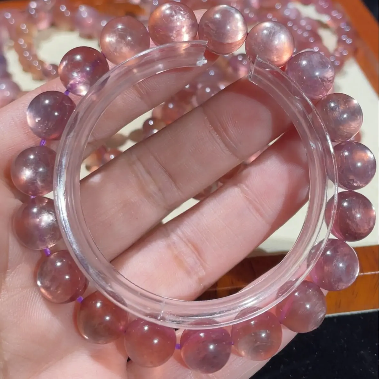 Crystals bracelet(live link)