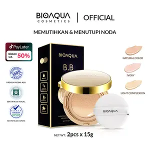 【BPOM】BIOAQUA Hydrating Soft And Flawless Air Cushion BB Cream
