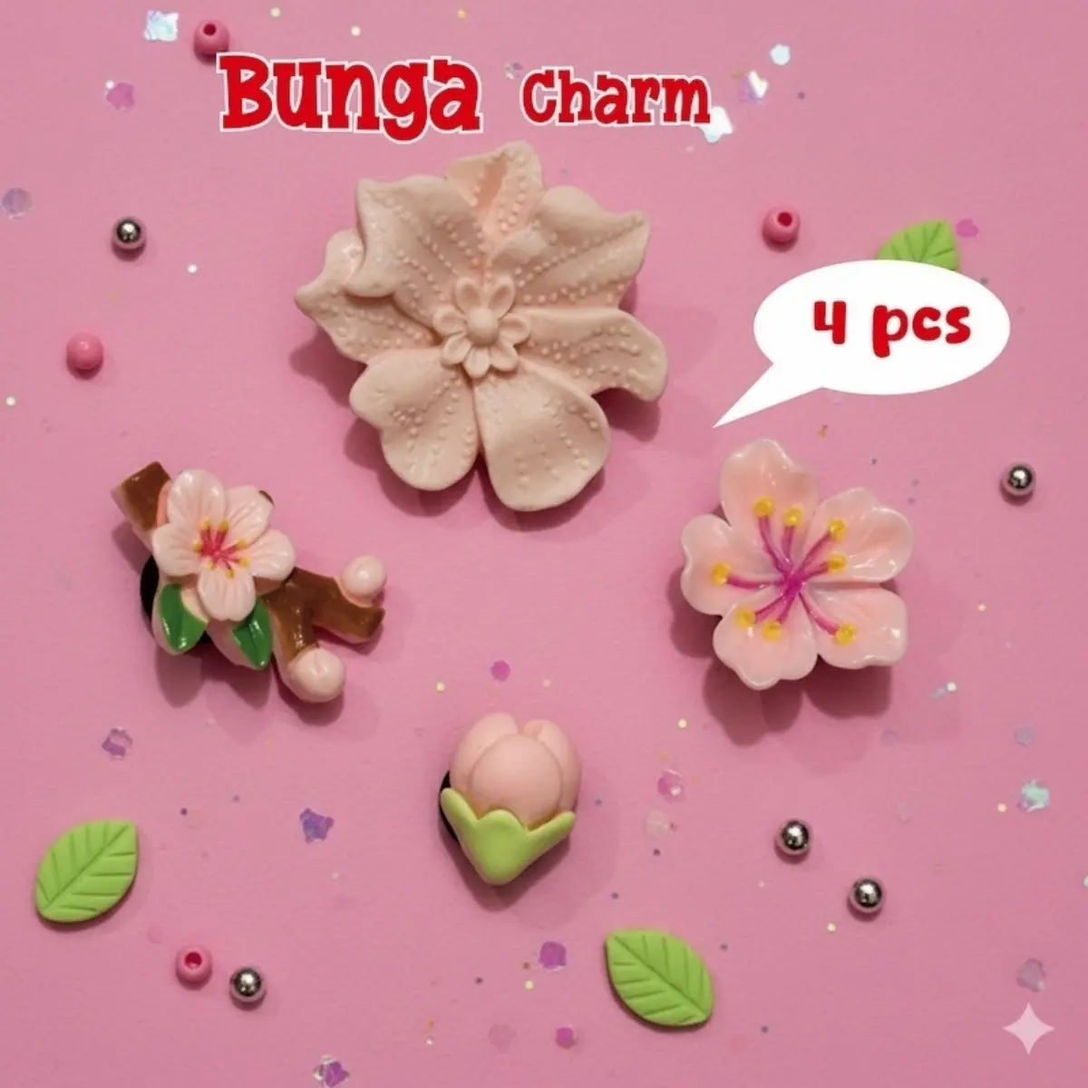 (BELI 3 DISKON 50%) Hiasan Sandal Lubang DIY Aksesoris Pin Sendal Wanita Dan Anak Motif Lucu Murah