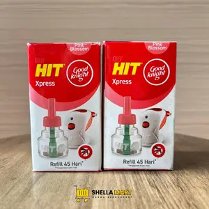(REFILL SAJA) HIT EXPRESS REFILL ANTI NYAMUK ELEKTRIK 35ml - Bundling Lebih Murah Mix Varian
