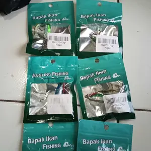 BAPAK IKAN Metal Jig 7g/10g/15g/20g/25g/30g Umpan Mancing Ikan Gewang Spinner Balancer Fishing Lure VIB Bionic Bait Sinking Jig 3D Eyes-BK007