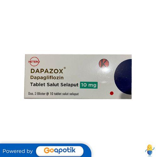 DAPAZOX 10 MG BOX 30 TABLET