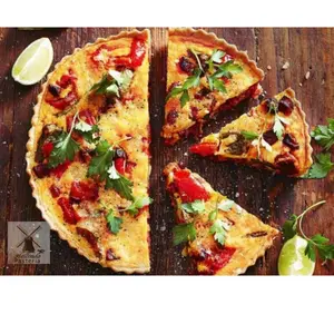 Mexican Jalapeno Spinach and Sausage Quiche with 5 sizes to choose from