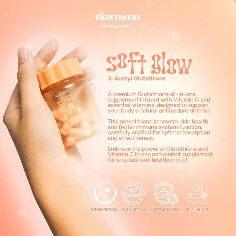 New Moon Soft Glow S-Acetyl Glutathione 30 pcs Capsule