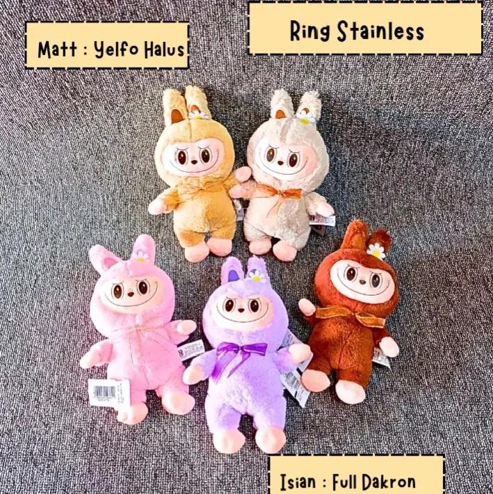 GANTUNGAN KUNCI LABUBU/GANTUNGAN KUNCI KARAKTER/GANTUNGAN VIRAL TRENDY/LABUBU AKSESORIS/BONEKA LABUBU/LABUBU SUPER LUCU & MURAH