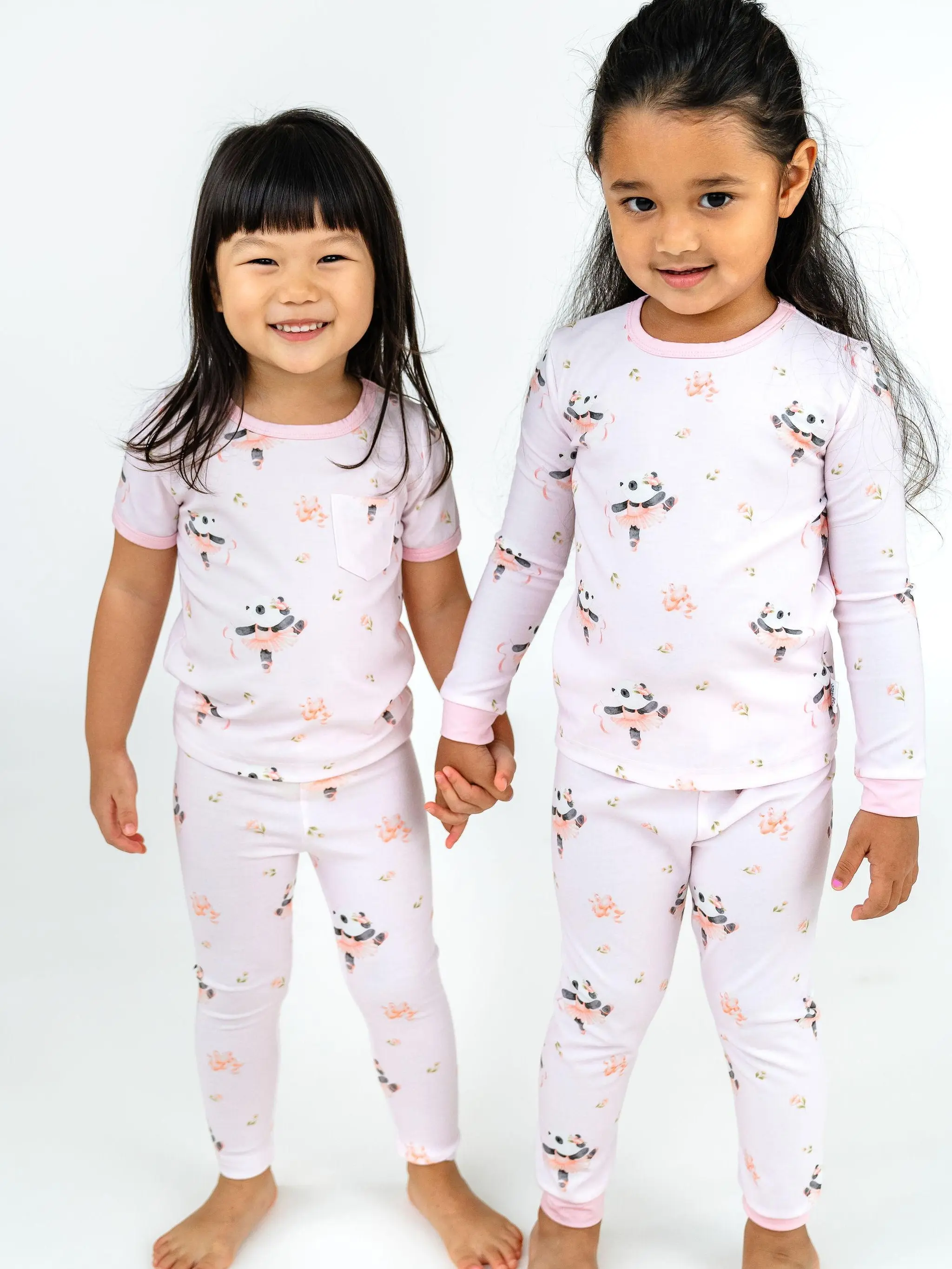 Mama Pyjama Ballerina Panda Girls Leggings