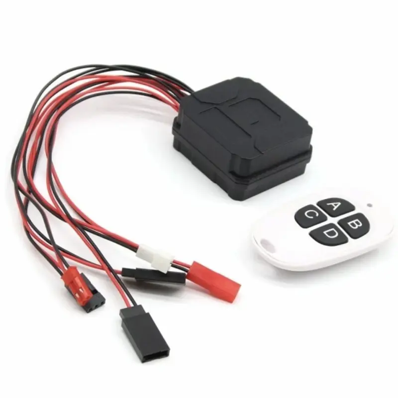 4 channel modul remote receiver winch & led wireless set 2